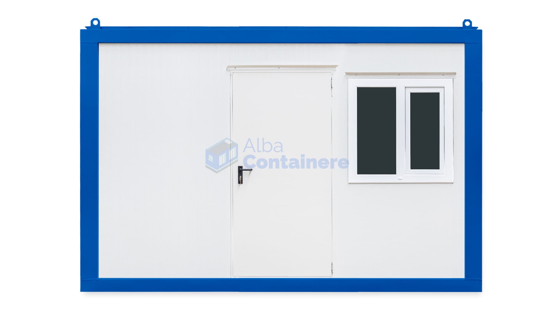 container casa alba 4metri albastru