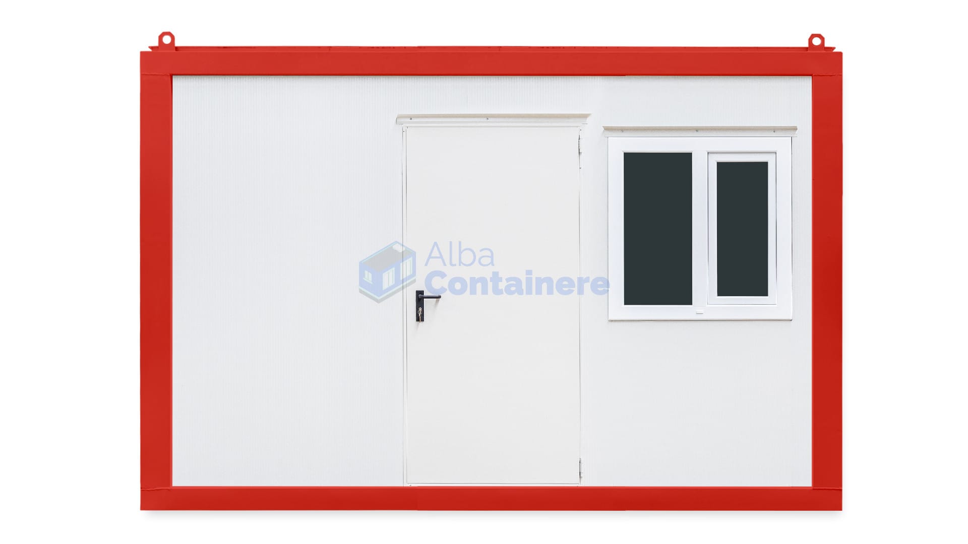 container casa alba 4metri rosu