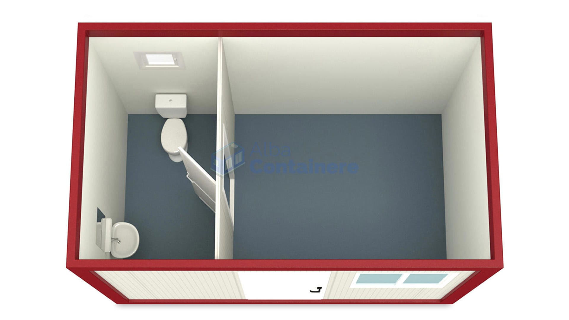 container casa alba 4metri rosu2