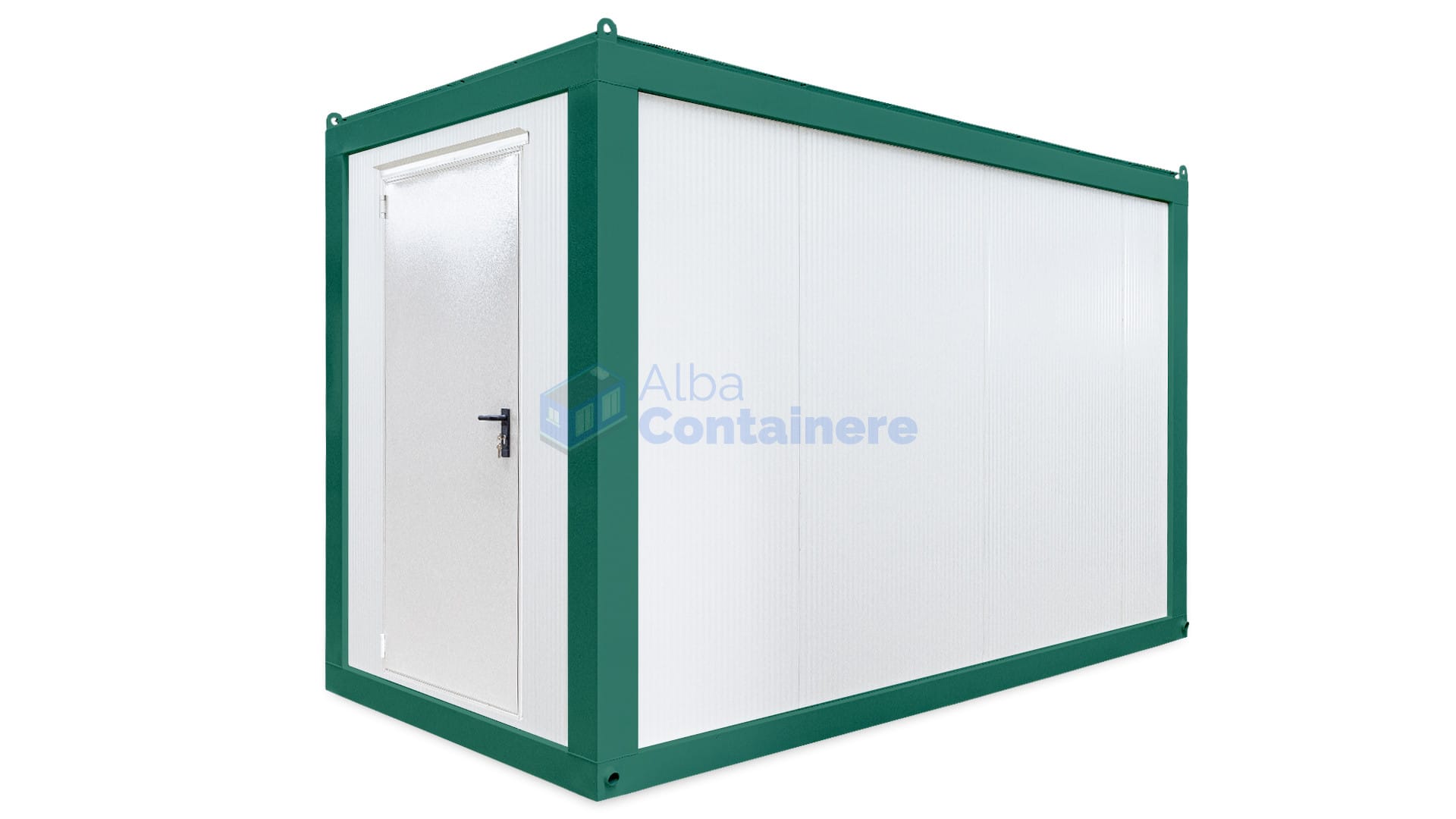 container depozitare alba 4metri verde