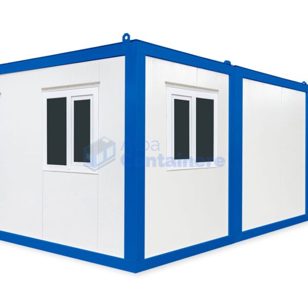 container modular alba 6x72m albastru
